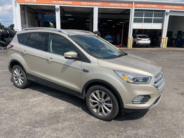 Used 2018 Ford Escape Titanium with VIN 1FMCU9J91JUD56692 for sale in Corydon, IN