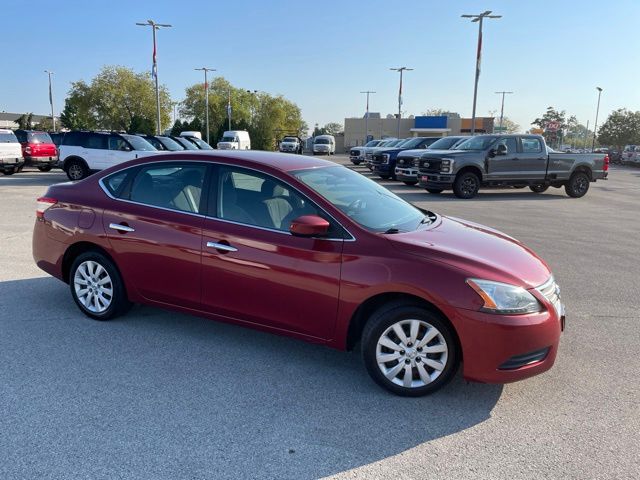 Used 2015 Nissan Sentra SV with VIN 3N1AB7AP7FL669478 for sale in Corydon, IN