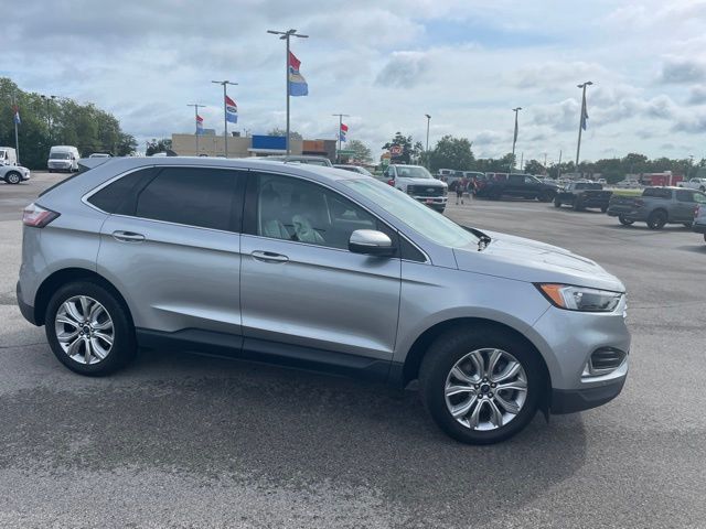 Used 2022 Ford Edge Titanium with VIN 2FMPK4K97NBA82077 for sale in Corydon, IN