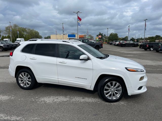 Used 2018 Jeep Cherokee Overland with VIN 1C4PJMJX9JD593902 for sale in Corydon, IN