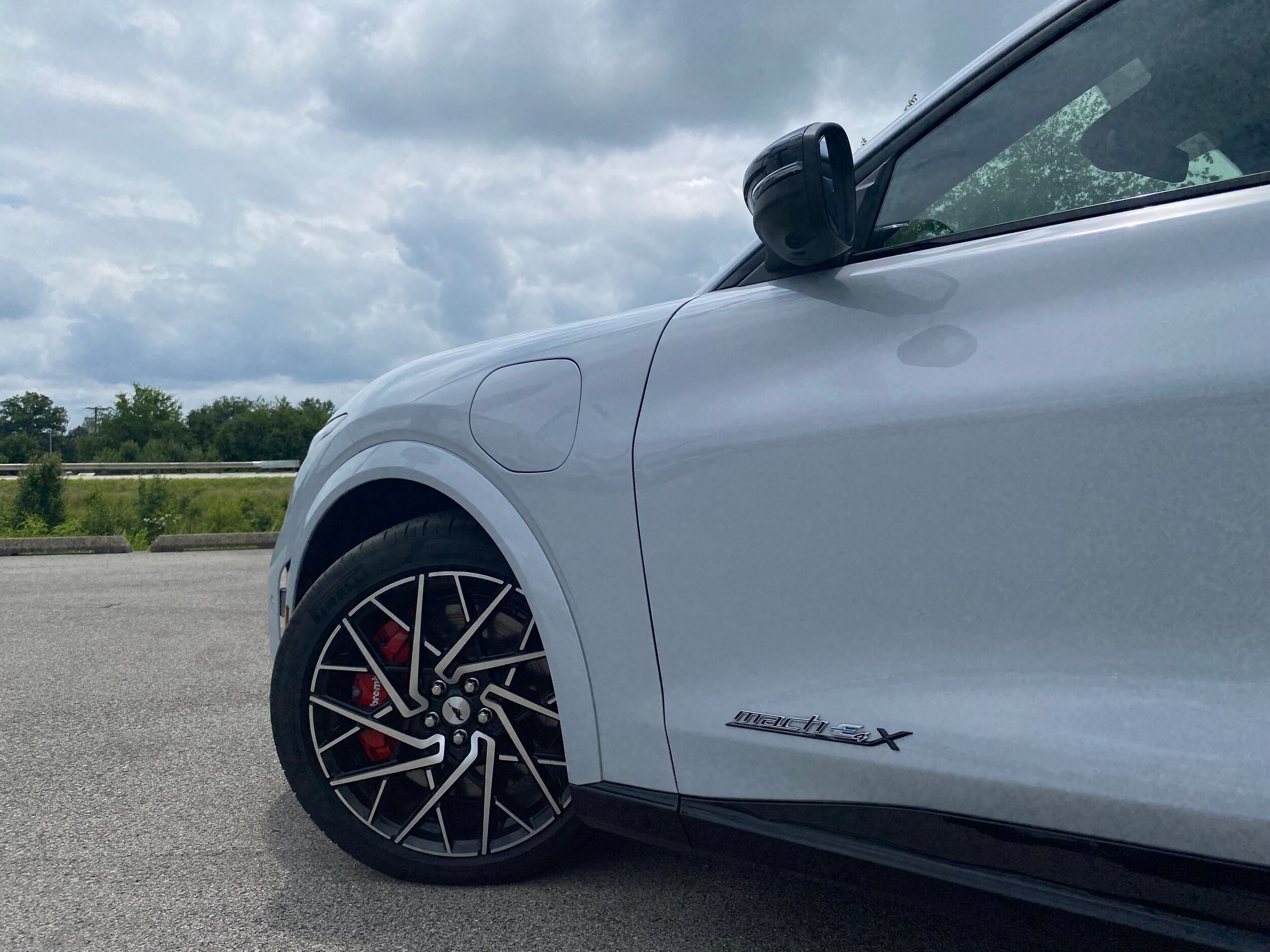 Mustang Mach E GT SUV Badging Shot