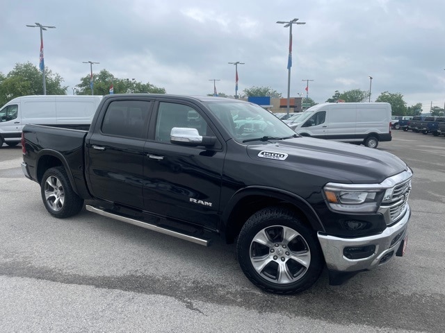 Used 2020 RAM Ram 1500 Pickup Laramie with VIN 1C6SRFJT0LN217136 for sale in Corydon, IN