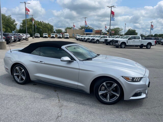 Used 2016 Ford Mustang V6 with VIN 1FATP8EMXG5319007 for sale in Corydon, IN