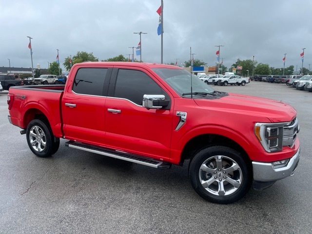 Used 2022 Ford F-150 Lariat with VIN 1FTFW1E56NKD07929 for sale in Corydon, IN