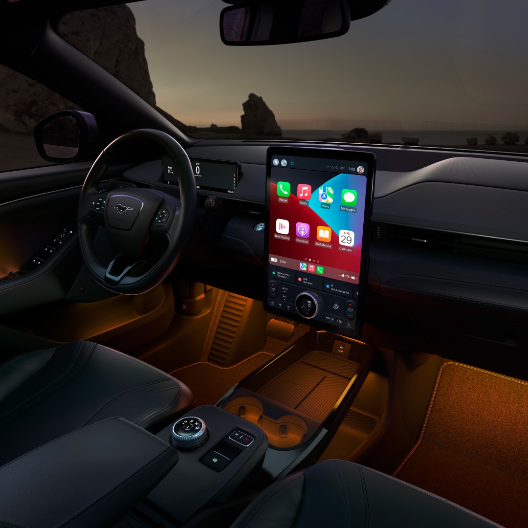 Mustang Mach E Interior Shot
