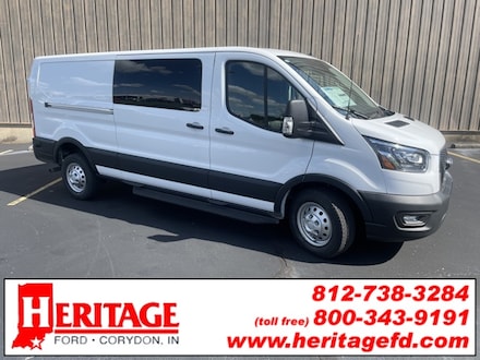 Featured New 2023 Ford Transit-350 Cargo Base Van Low Roof Van for Sale in Corydon, IN