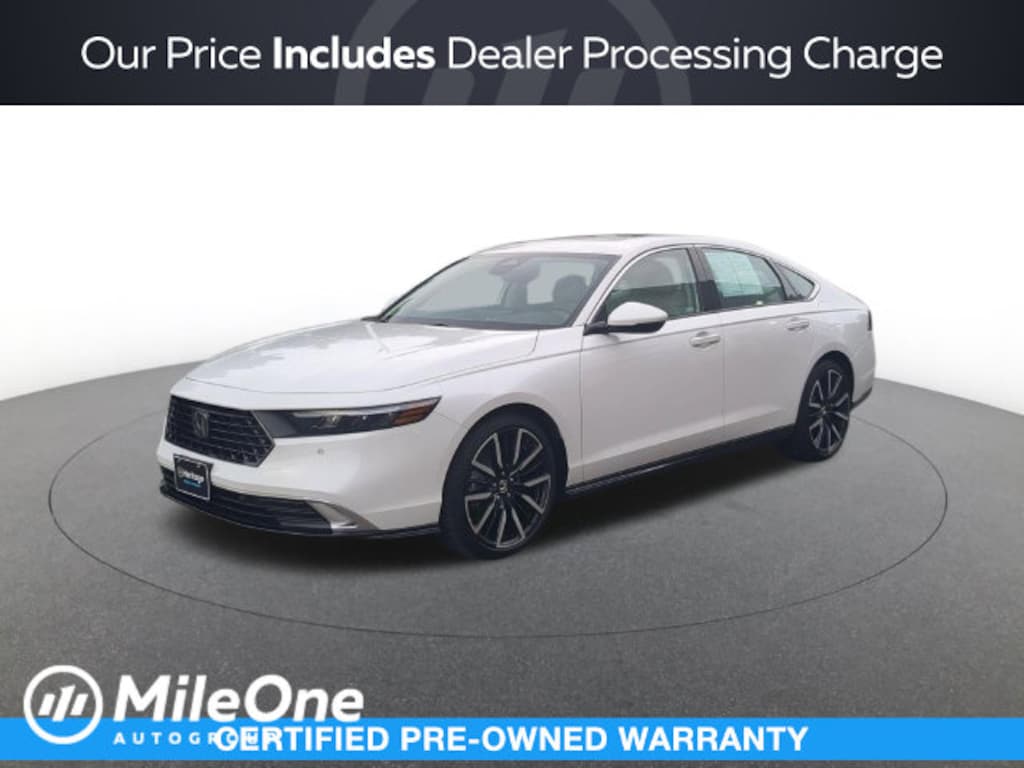 Certified 2025 Honda Accord Hybrid Touring Sedan