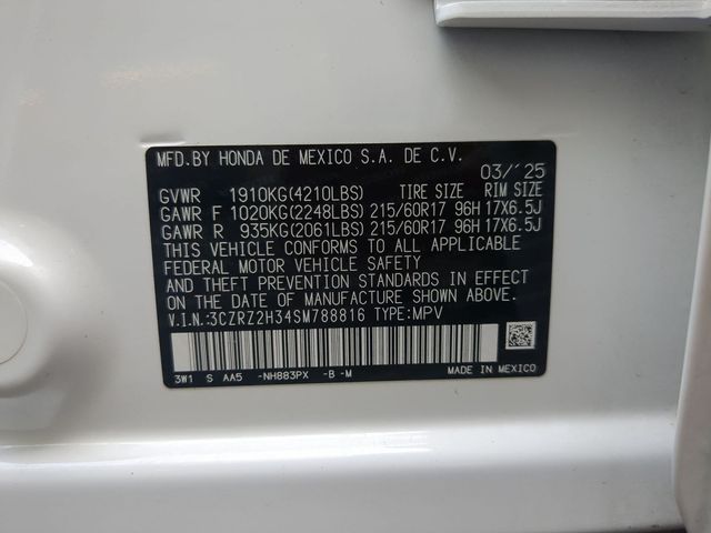 2025 Honda HR-V LX - Photo 23