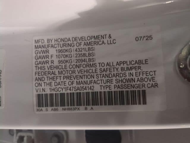 2025 Honda Accord SE - Photo 25