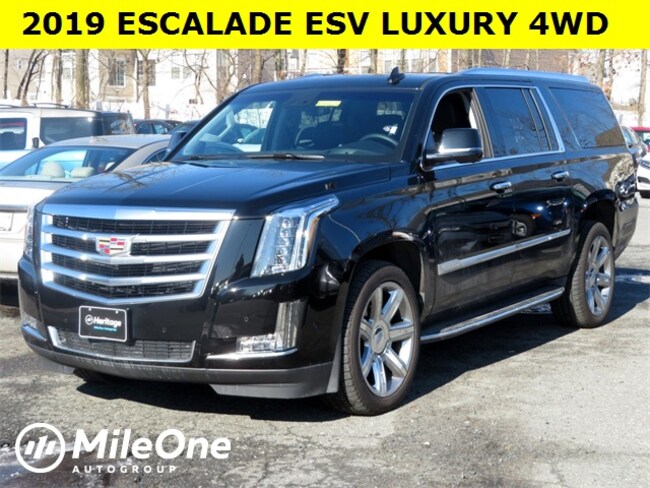 Used 2019 Cadillac Escalade Esv For Sale At Heritage Honda Bel Air