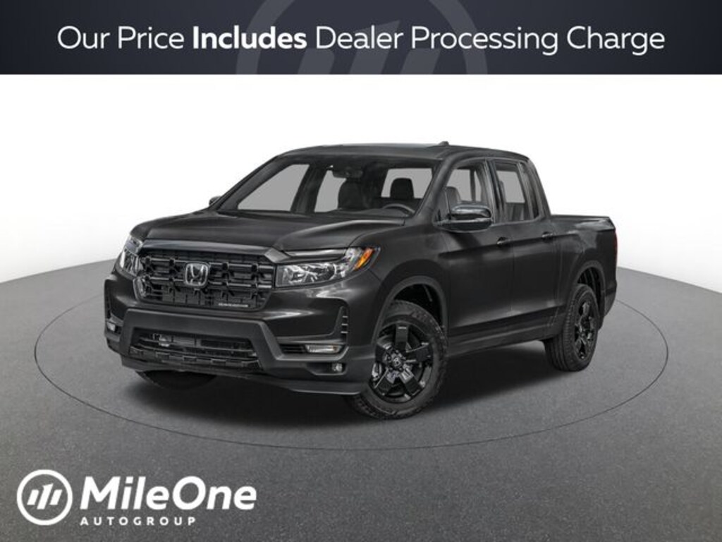 New 2026 Honda Ridgeline Black Edition Truck Crew Cab