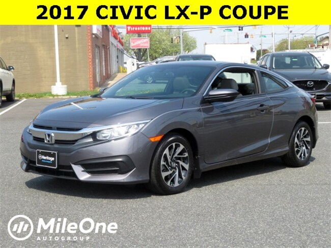 Used 2017 Honda Civic For Sale At Heritage Honda Bel Air Vin