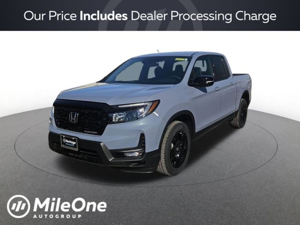 New 2026 Honda Ridgeline Black Edition Truck Crew Cab