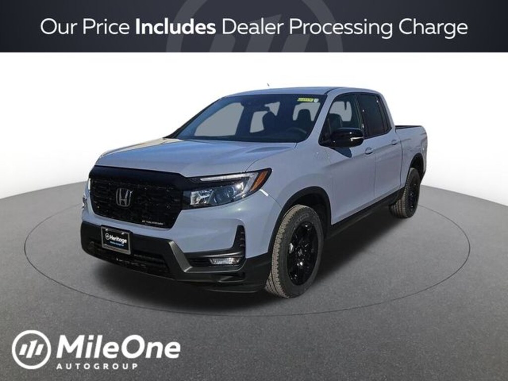 New 2026 Honda Ridgeline Black Edition Truck Crew Cab