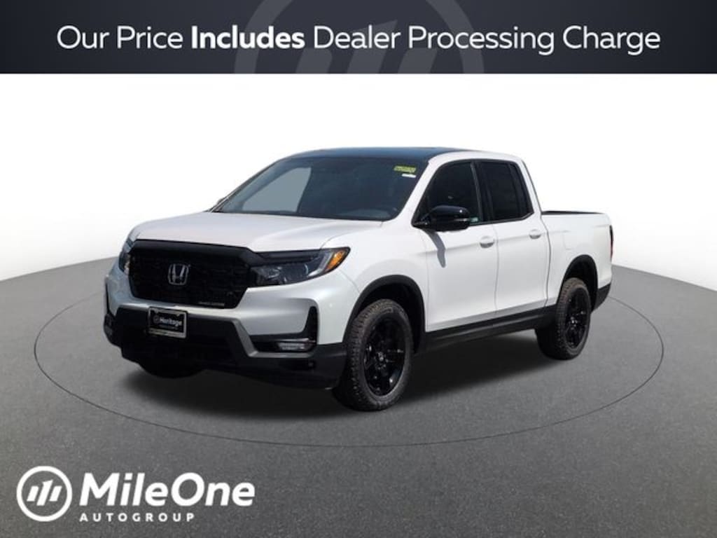 New 2026 Honda Ridgeline Black Edition Two-Tone Truck Crew Cab