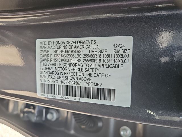 2025 Honda Pilot EX-L - Photo 23