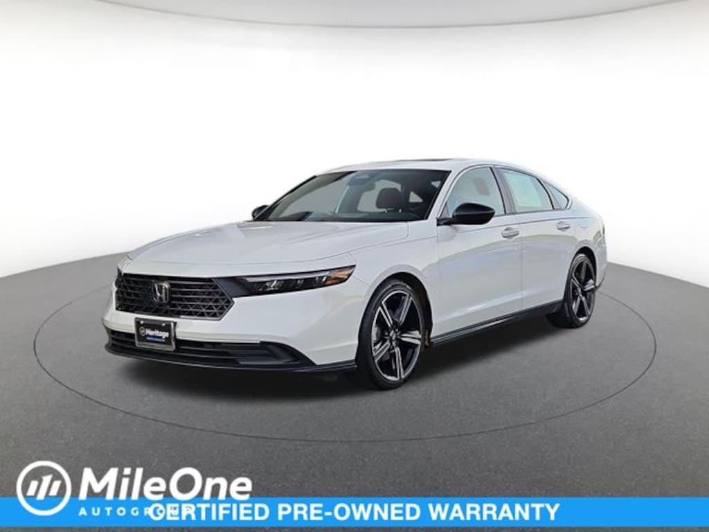 Certified 2025 Honda Accord Hybrid Sport Sedan