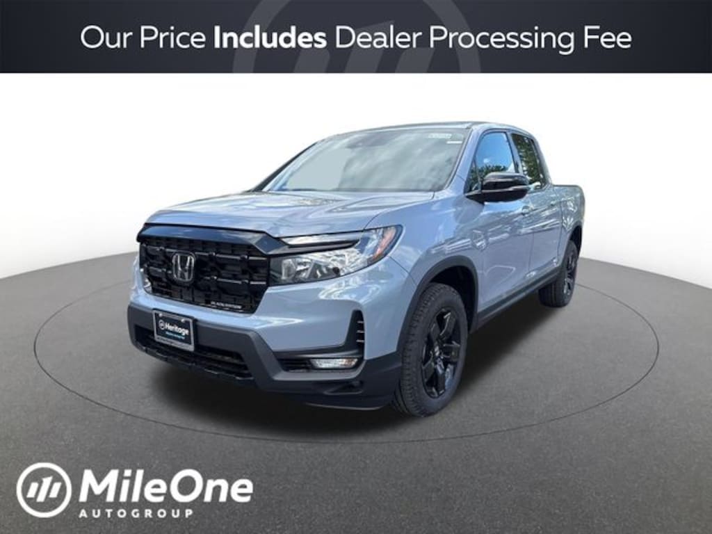 New 2026 Honda Ridgeline Black Edition Truck Crew Cab