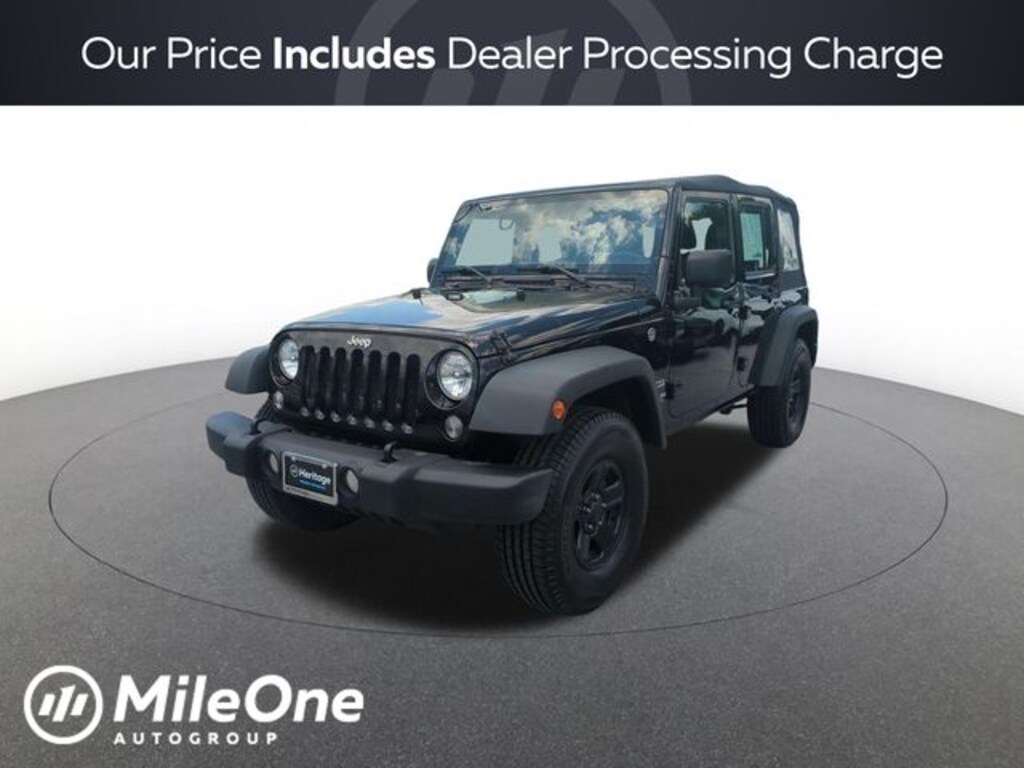 Used 2017 Jeep Wrangler Unlimited Sport SUV