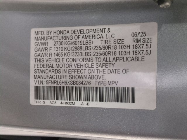 2025 Honda Odyssey EX-L - Photo 24