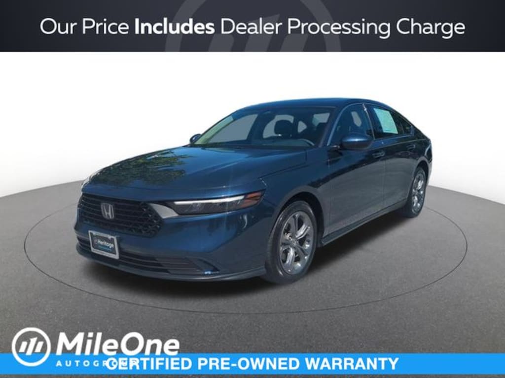 Certified 2023 Honda Accord EX Sedan
