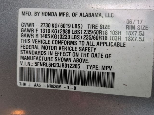 2018 Honda Odyssey LX - Photo 23