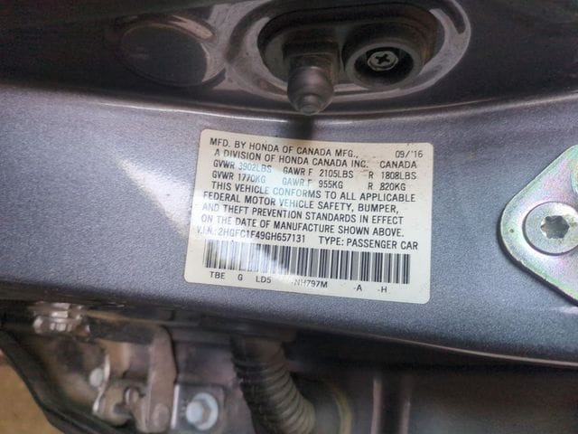 2016 Honda Civic EX-T - Photo 24
