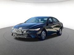 2025 Hyundai Elantra Hybrid Blue Sedan