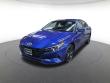 Certified 2022 Hyundai Elantra Hybrid Blue Sedan