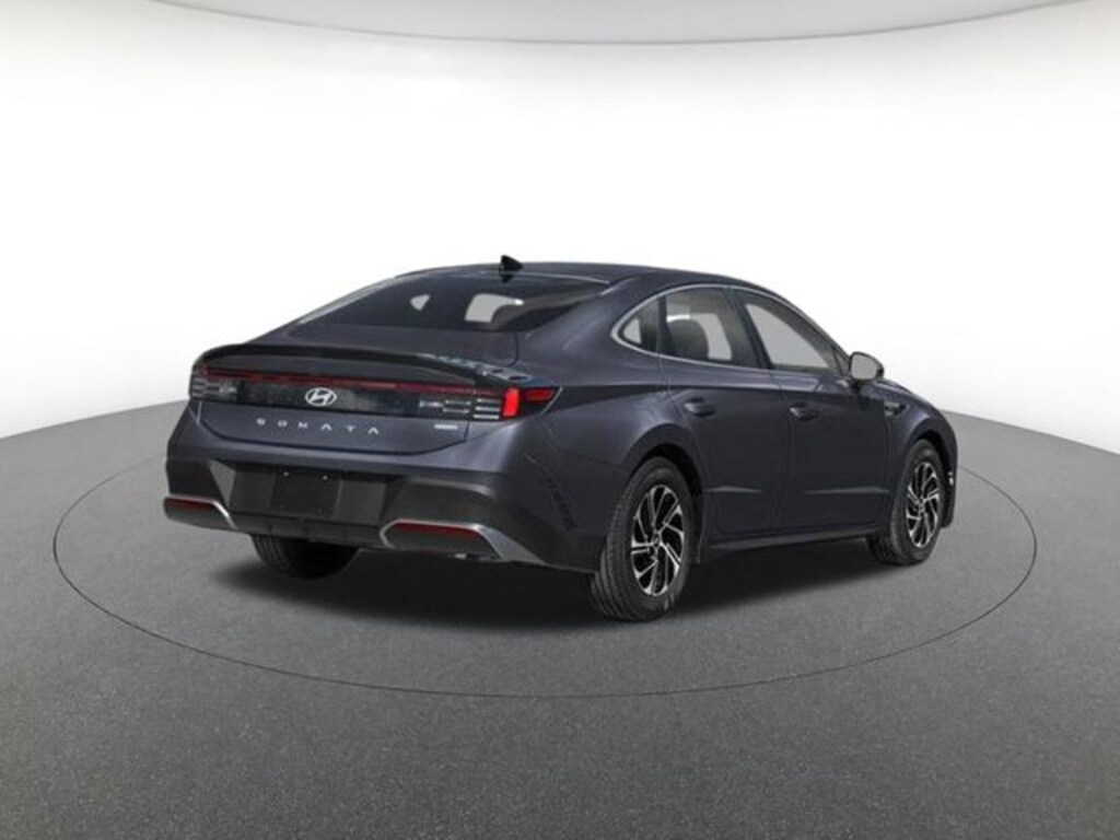 New 2026 Hyundai Sonata Hybrid Blue Sedan