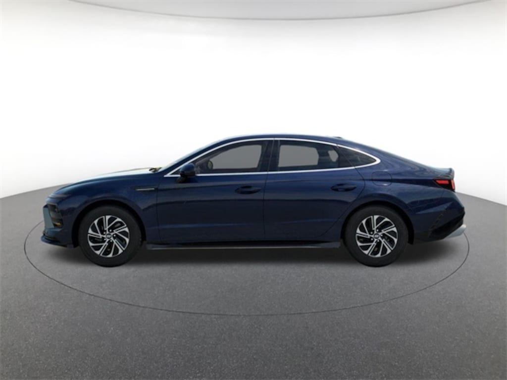 New 2026 Hyundai Sonata Hybrid Blue Sedan