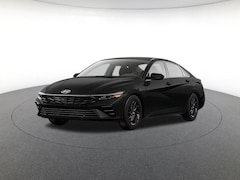 2026 Hyundai Elantra Hybrid Blue Sedan