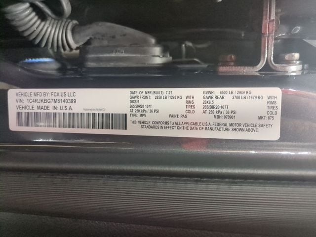 2021 Jeep Grand Cherokee L Limited - Photo 26