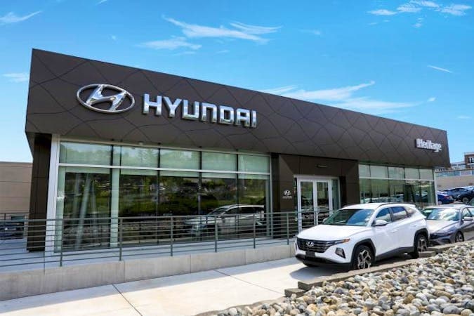 Front of Heritage Hyundai Towson