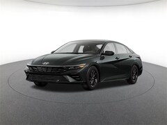 2026 Hyundai Elantra Hybrid Blue Sedan