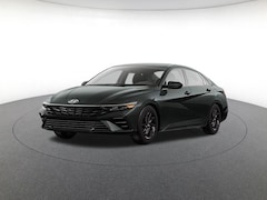 2026 Hyundai Elantra Hybrid Blue Sedan