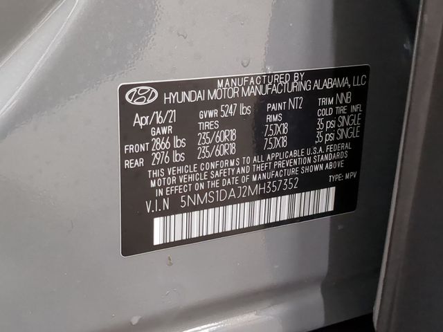 2021 Hyundai Santa Fe SE - Photo 23