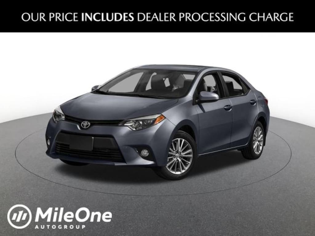 Used 2015 Toyota Corolla LE ECO Sedan