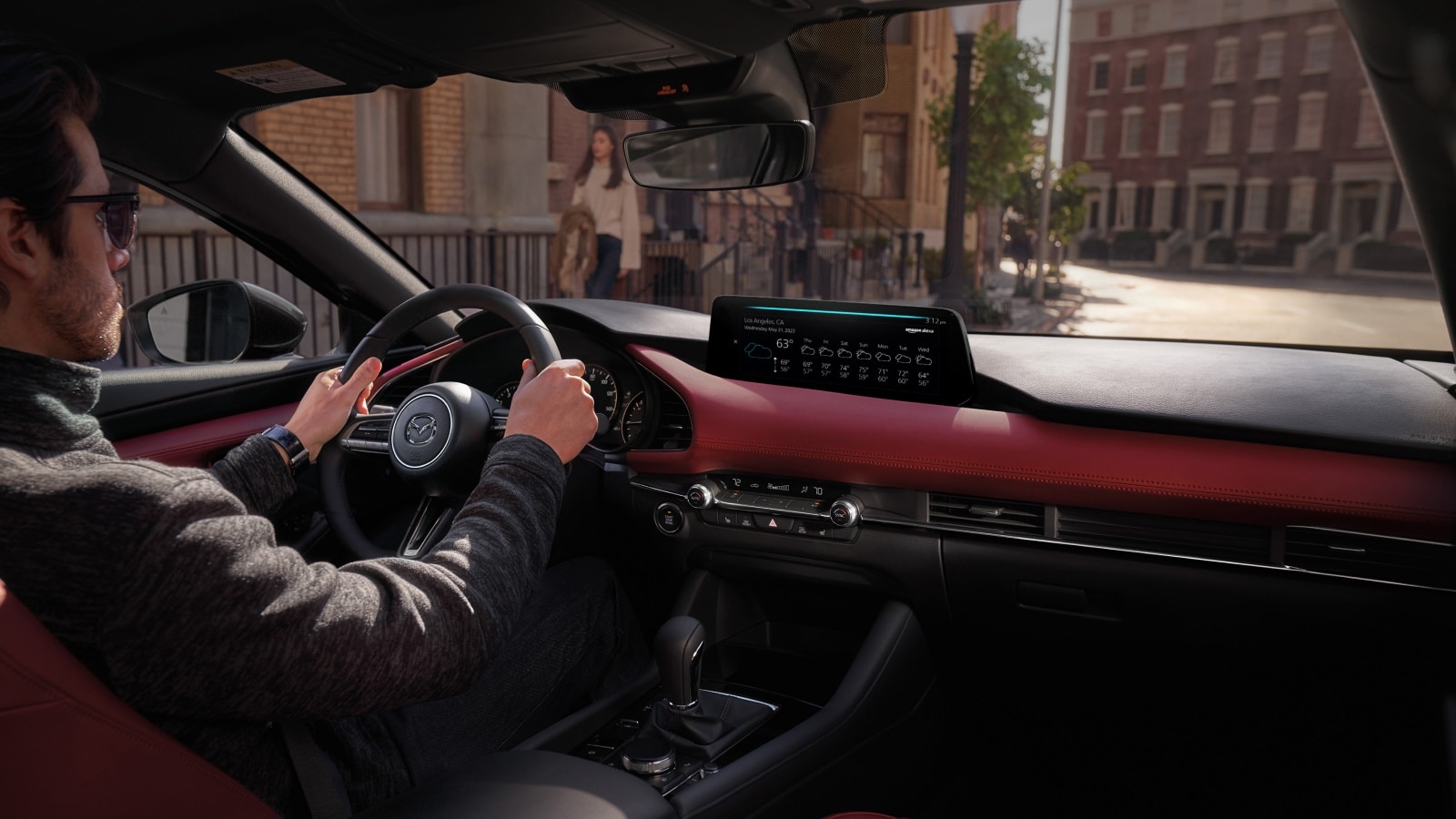 2026 Mazda3 Hatchback interior man driving