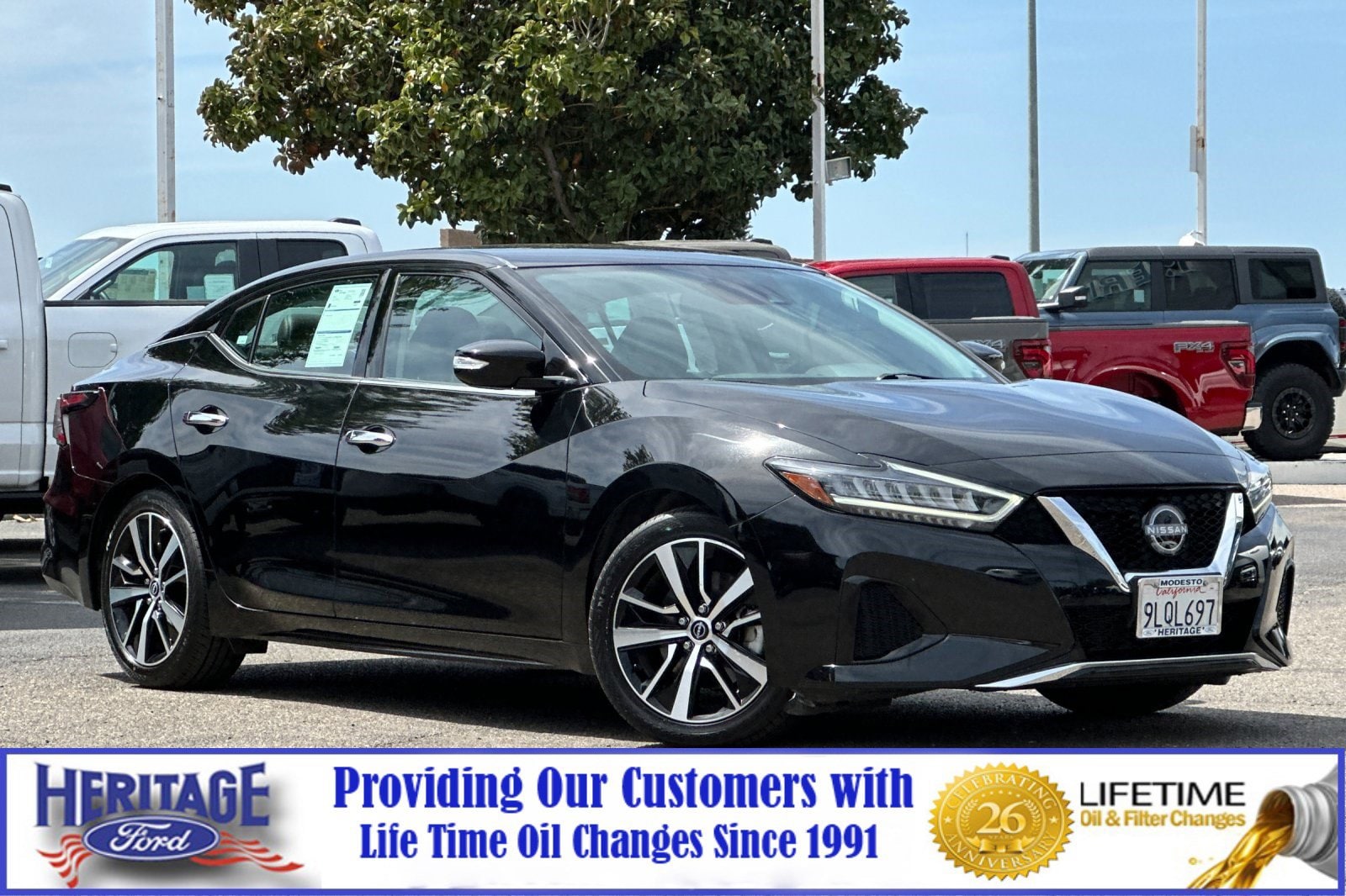 Used 2023 Nissan Maxima SV with VIN 1N4AA6CV6PC512369 for sale in Modesto, CA