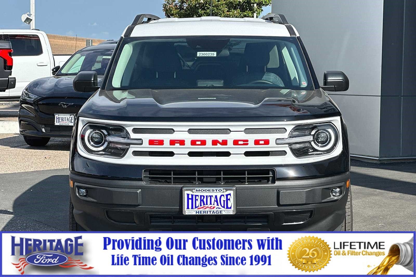 Used 2023 Ford Bronco Sport Heritage with VIN 3FMCR9G65PRD61957 for sale in Modesto, CA