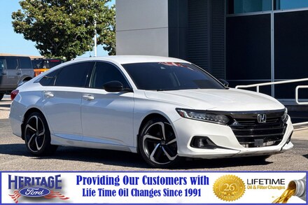 Featured Used 2021 Honda Accord Sport SE Sport SE 1.5T CVT for Sale in Modesto, CA