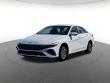 New 2026 Hyundai Elantra Hybrid Blue Sedan