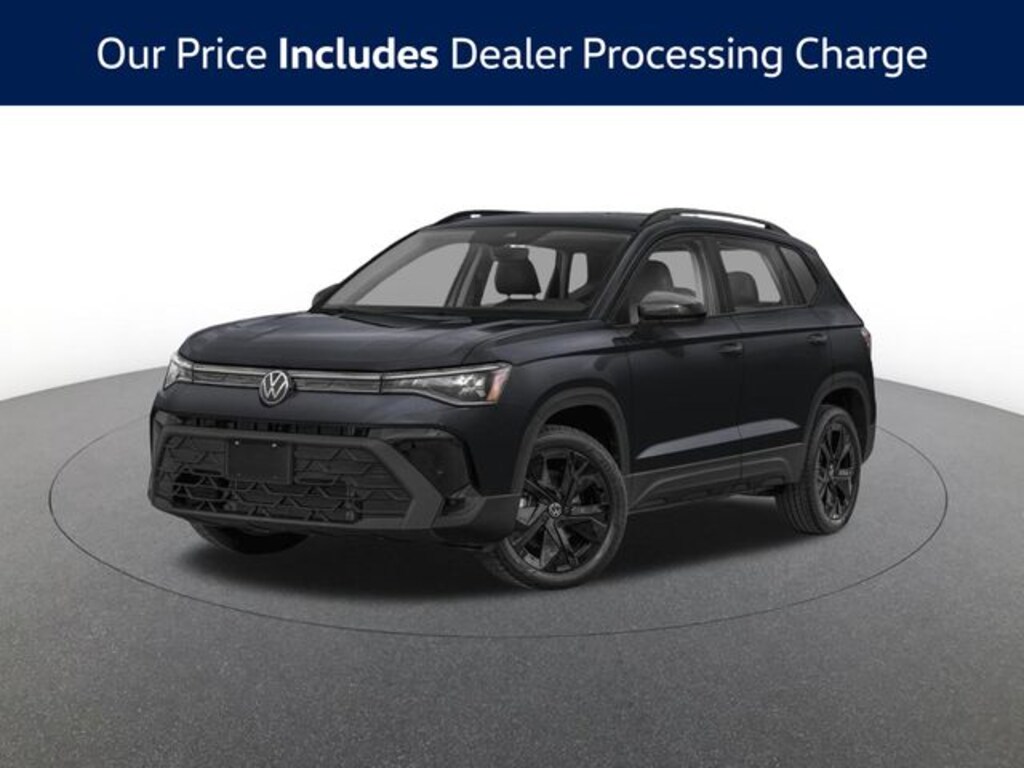 New 2026 Volkswagen Taos 1.5T SE Black SUV