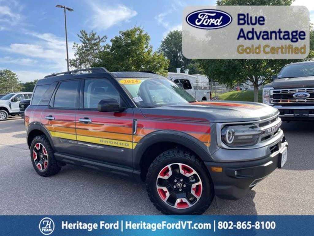 Certified 2024 Ford Bronco Sport Free Wheeling SUV