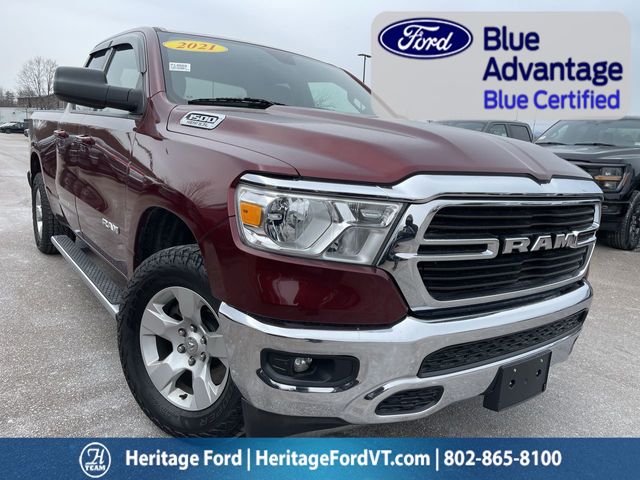 2021 RAM 1500 Big Horn/Lone Star 4x4 Quad Cab 6'4's photo