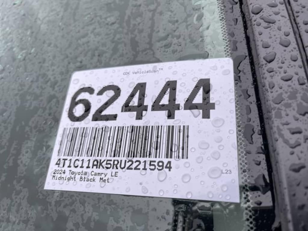 Used 2024 Toyota Camry LE Sedan