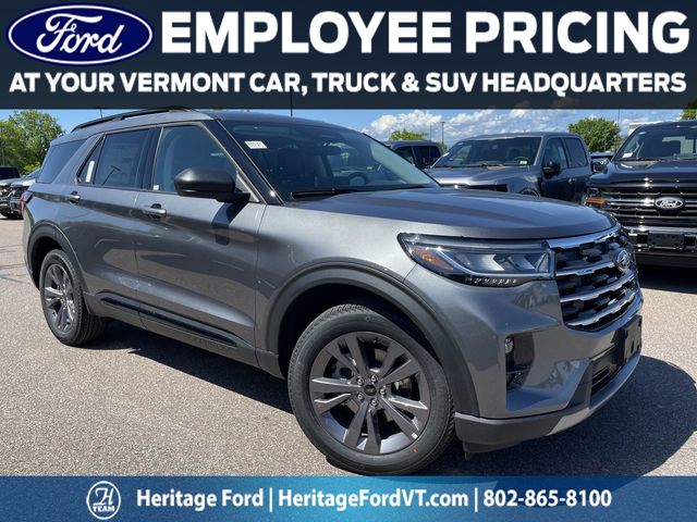 Carbonized Gray Metallic 2026 Ford Explorer SUV / Crossover All-Wheel Drive Automatic