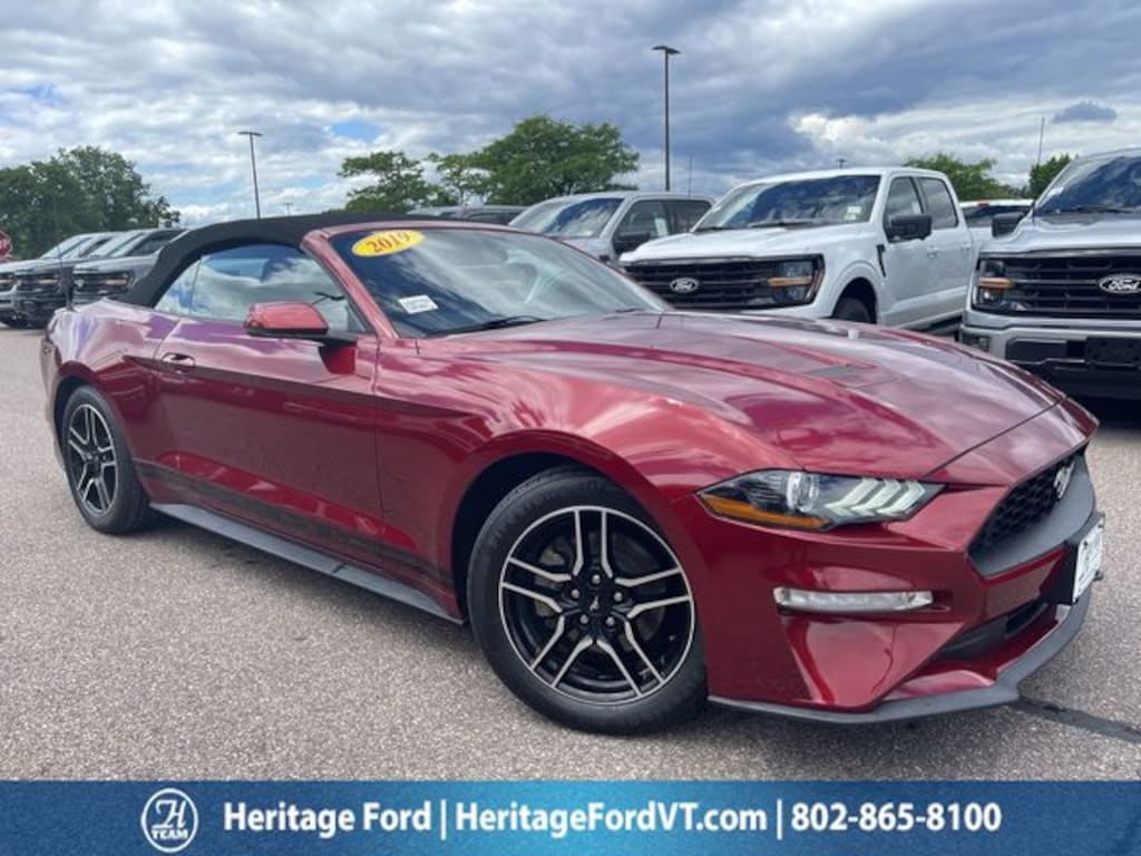 Certified 2019 Ford Mustang Ecoboost Premium Convertible