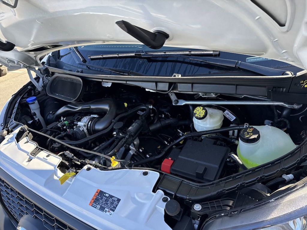 New 2025 Ford Transit Commercial Cargo Van Medium Roof Cargo Van